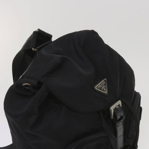 PRADA Backpack Nylon Black Auth ep3332 - Picture 6 of 16